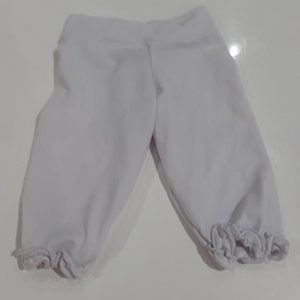 Beverly Hills Princess white stretch pants
